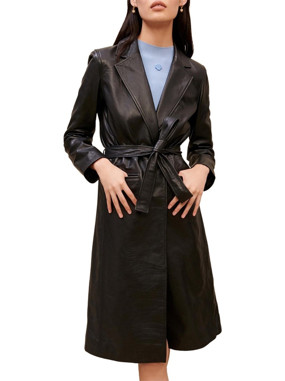 Grenchir Leather Coat